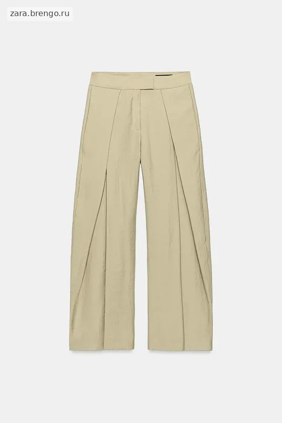 БРЮКИ  С ЗАЩИПАМИ — коллекция Zara «ZW»