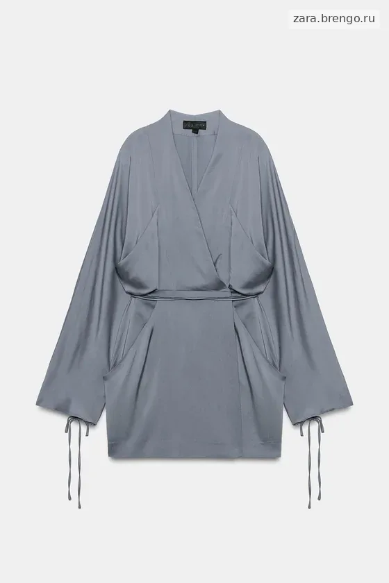 КОРОТКОЕ ПЛАТЬЕ С ЗАПАХОМ — коллекция Zara «ZW»