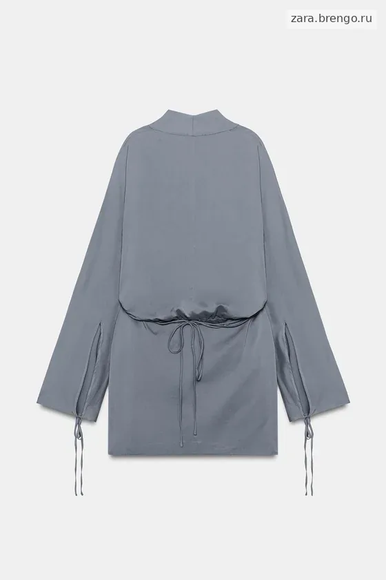 КОРОТКОЕ ПЛАТЬЕ С ЗАПАХОМ — коллекция Zara «ZW»