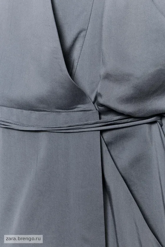 КОРОТКОЕ ПЛАТЬЕ С ЗАПАХОМ — коллекция Zara «ZW»