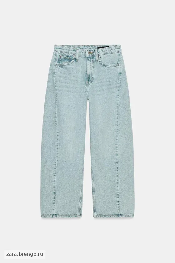 ДЖИНСЫ коллекция Zara «ZW» ANKLE  СО СРЕДНЕЙ ПОСАДКОЙ