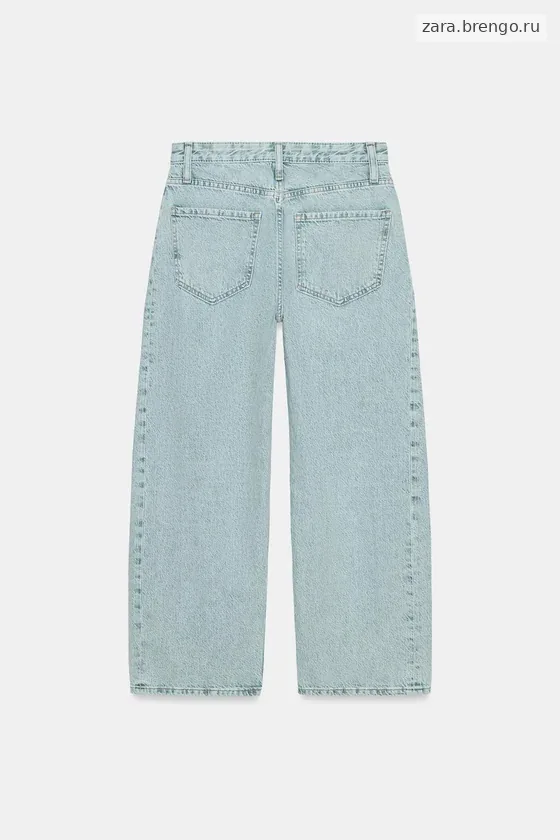ДЖИНСЫ коллекция Zara «ZW» ANKLE  СО СРЕДНЕЙ ПОСАДКОЙ