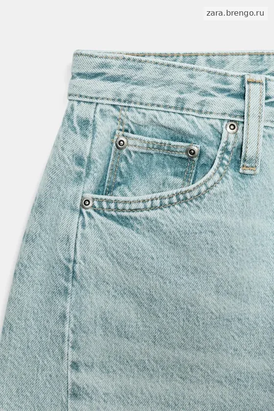 ДЖИНСЫ коллекция Zara «ZW» ANKLE  СО СРЕДНЕЙ ПОСАДКОЙ