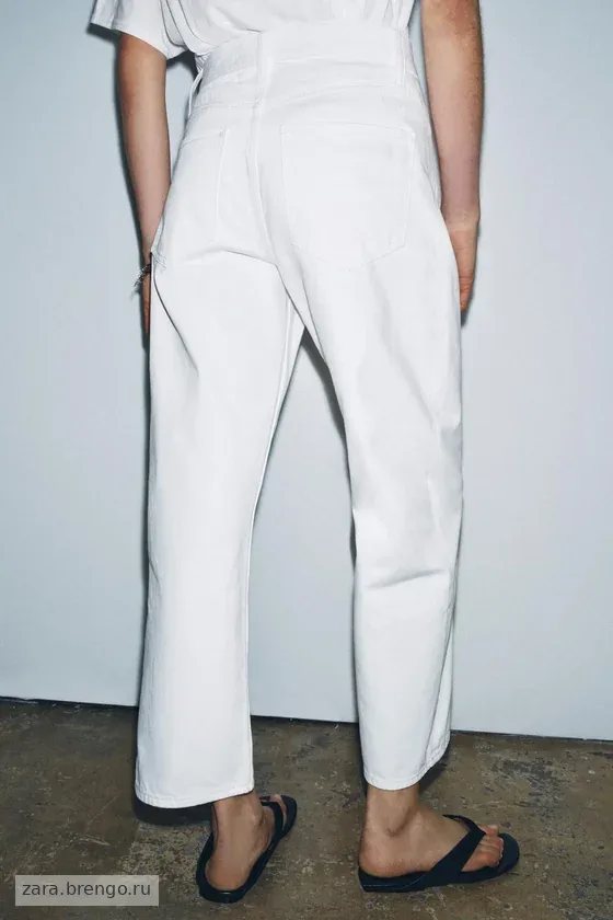 ДЖИНСЫ коллекция Zara «ZW» ANKLE  СО СРЕДНЕЙ ПОСАДКОЙ