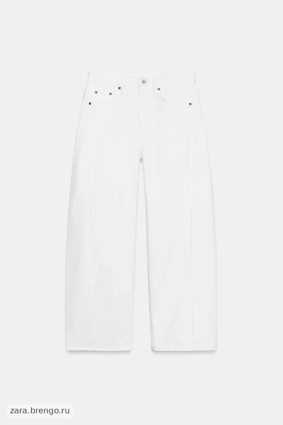 ДЖИНСЫ коллекция Zara «ZW» ANKLE  СО СРЕДНЕЙ ПОСАДКОЙ