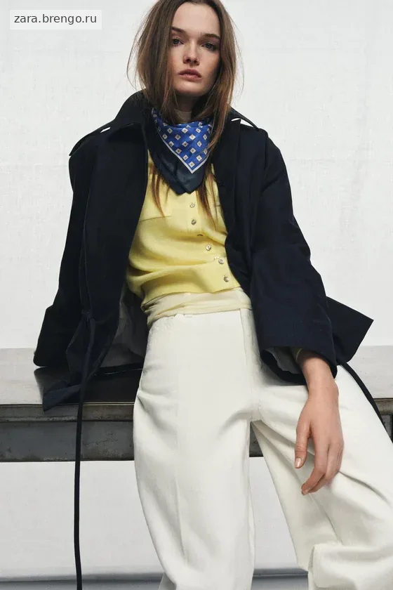 ДЖИНСЫ коллекция Zara «ZW»  С ВЫСОКОЙ ПОСАДКОЙ