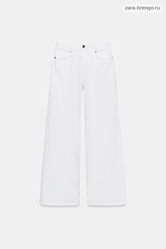 ДЖИНСЫ  С ВЫСОКОЙ ПОСАДКОЙ — коллекция Zara «ZW»