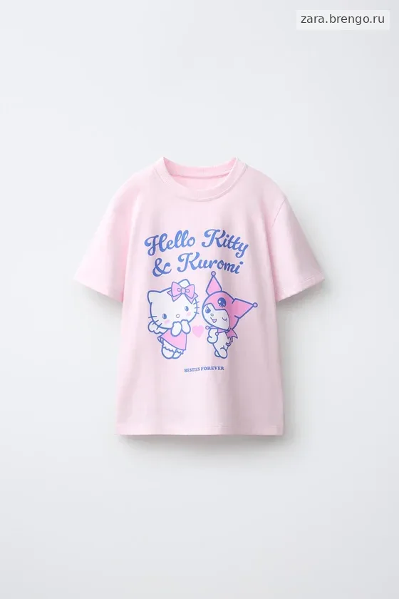 ФУТБОЛКА HELLO KITTY И KUROMI ©