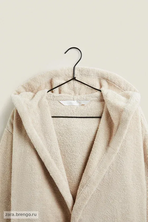 Махровый халат с капюшоном extra soft (380 г/м²)