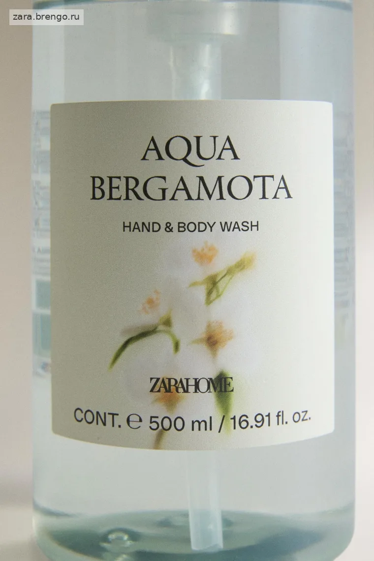 Жидкое мыло aqua bergamota 500 мл