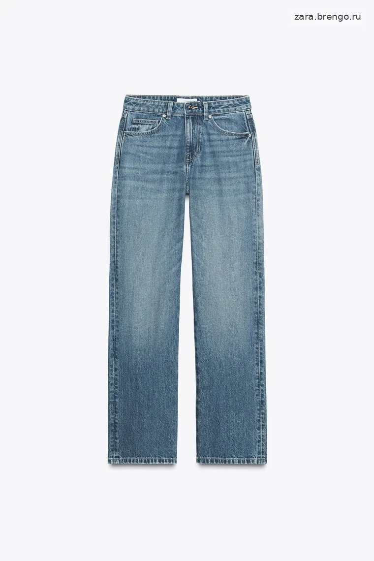 Джинсы z.03 regular fit с высокой талией макси длины