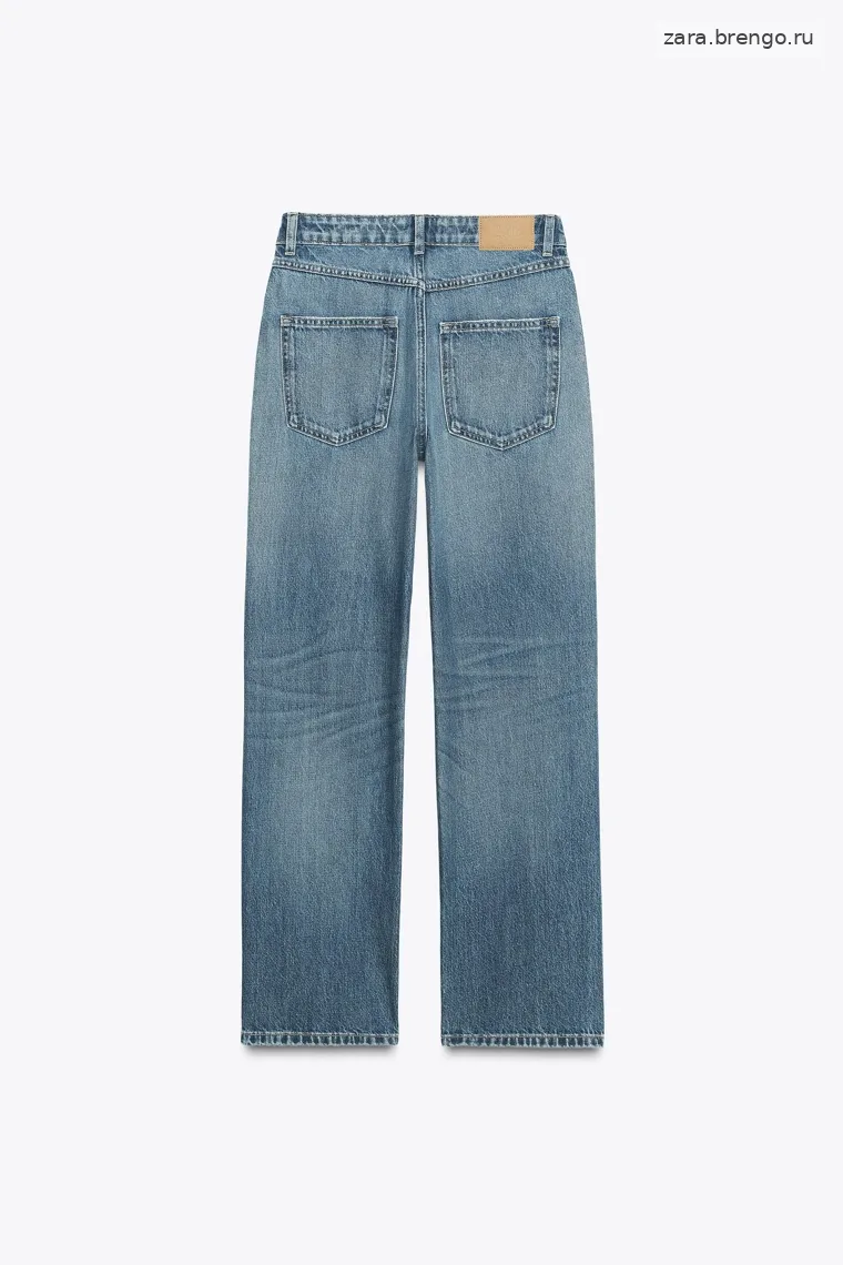 Джинсы z.03 regular fit с высокой талией макси длины