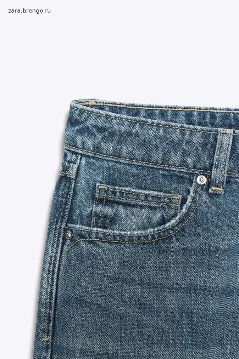 Джинсы z.03 regular fit с высокой талией макси длины