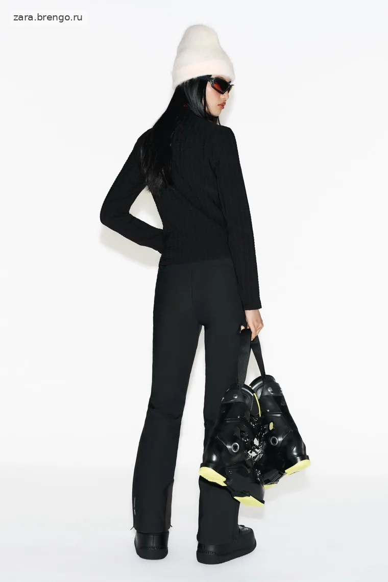 Брюки коллекции лыжной одежды с технологией recco® от zara