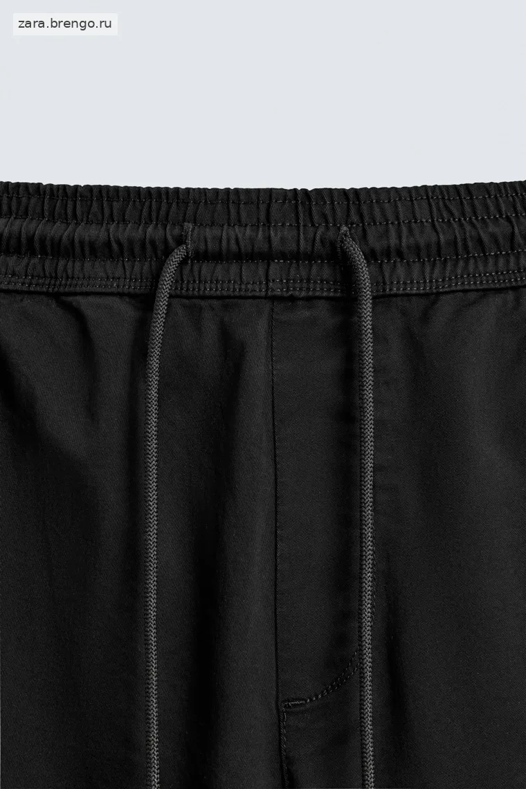 Брюки с завышенной талией slim fit jogger