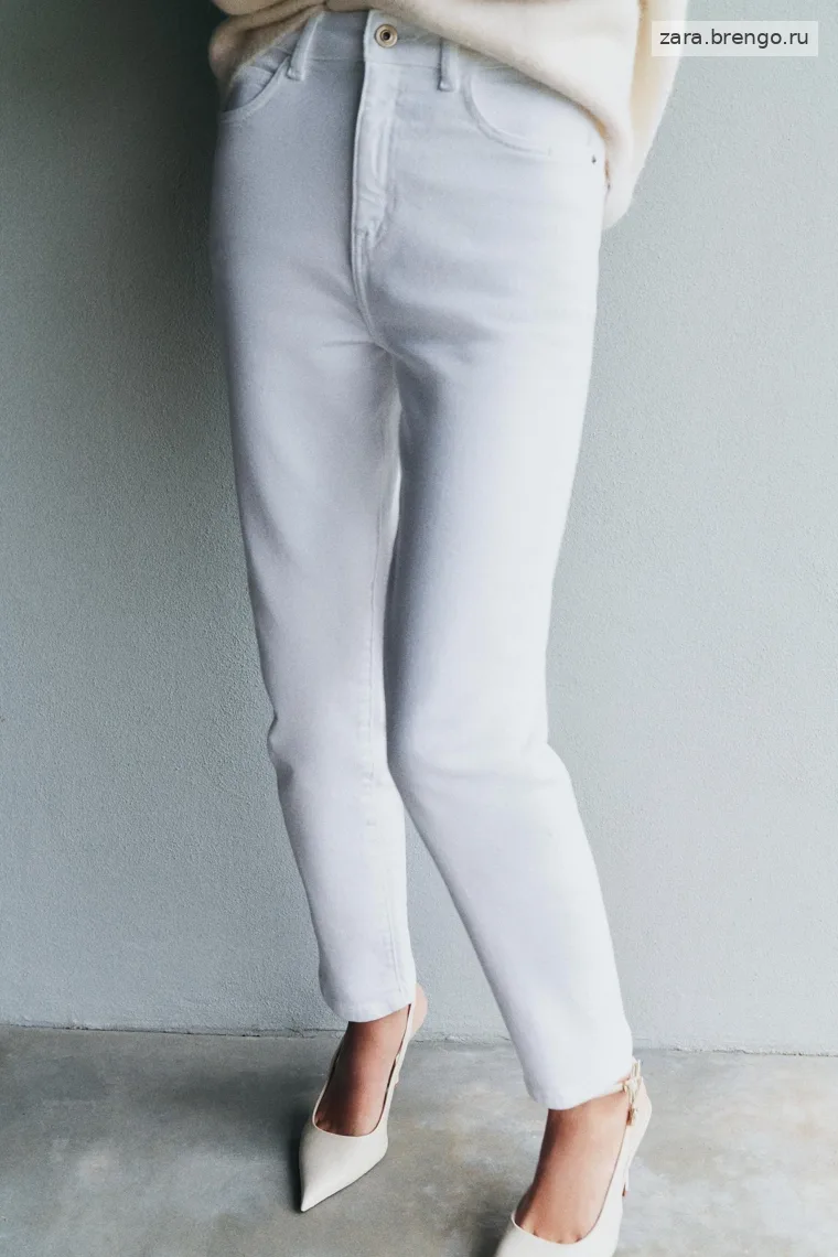 Джинсы z.01 mom fit с высокой посадкой