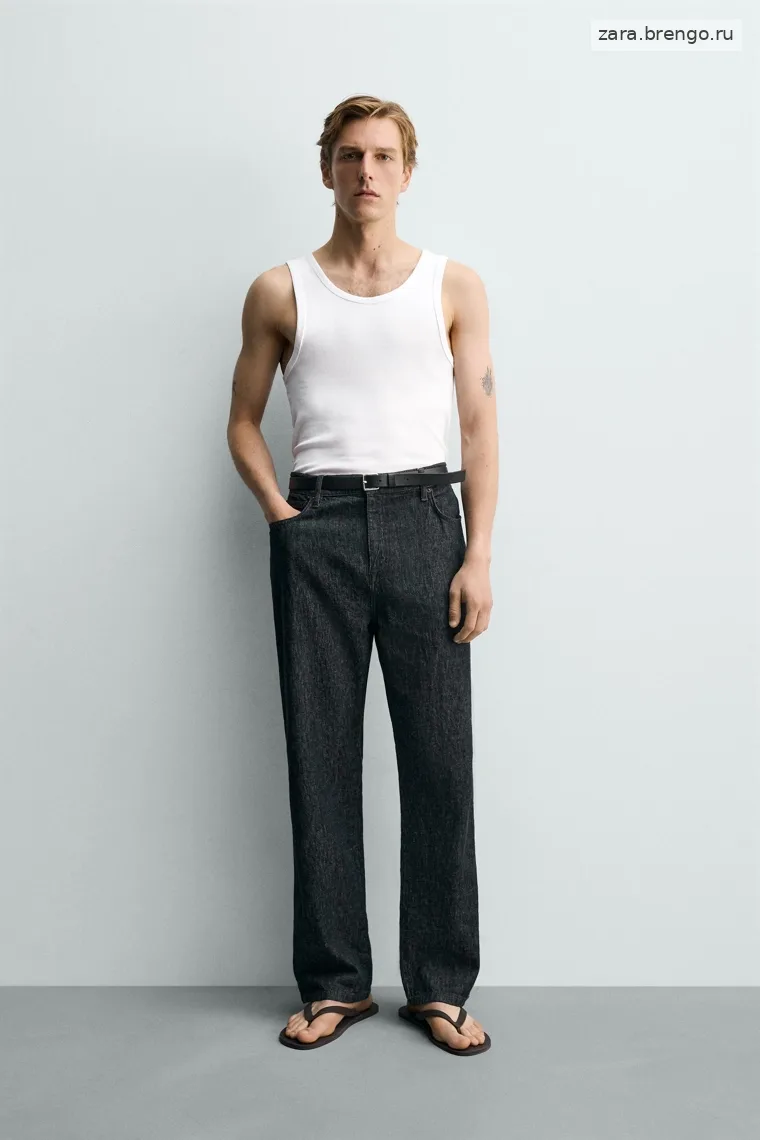 Набор из 3-х базовых футболок под пиджак, силуэт slim fit