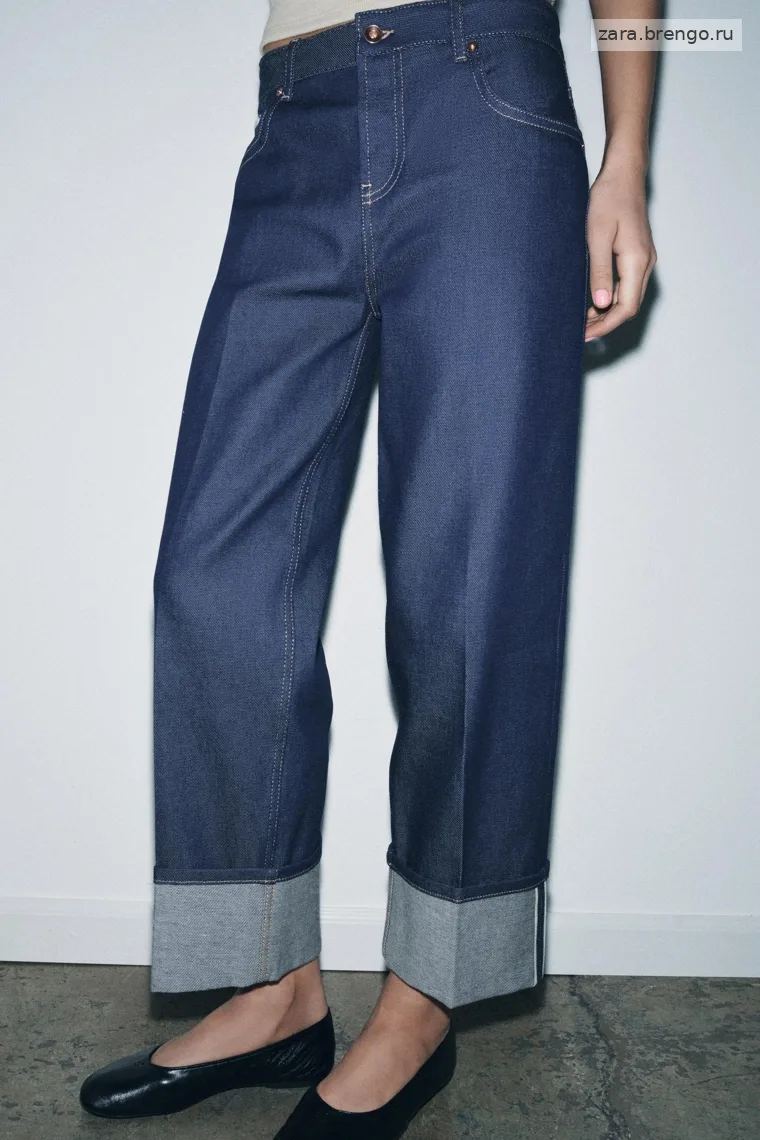 Джинсы с низкой посадкой коллекции zw selvedge