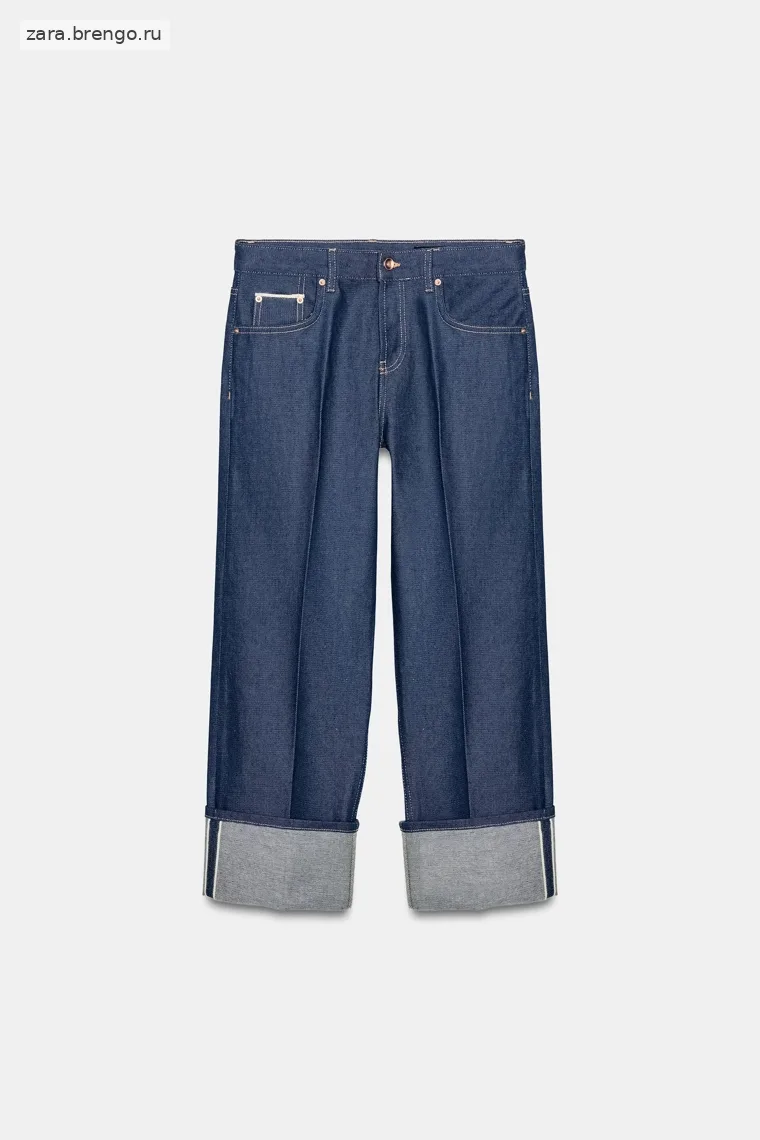 Джинсы с низкой посадкой коллекции zw selvedge
