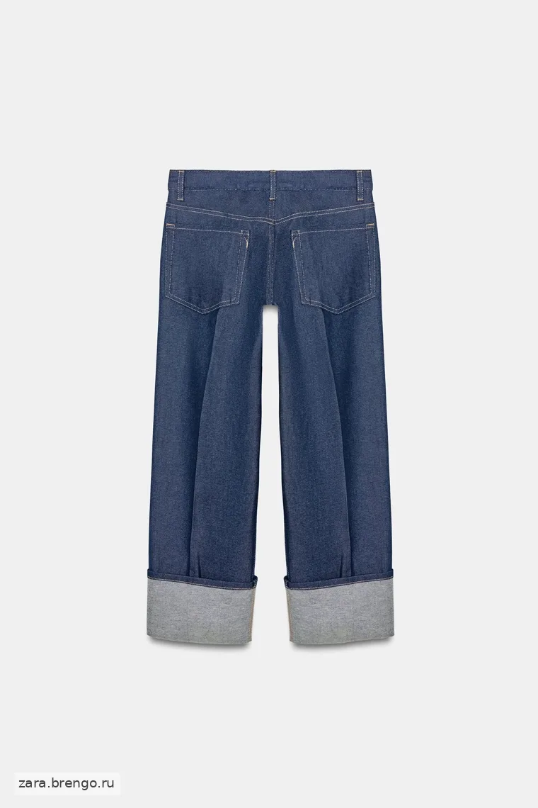 Джинсы с низкой посадкой коллекции zw selvedge