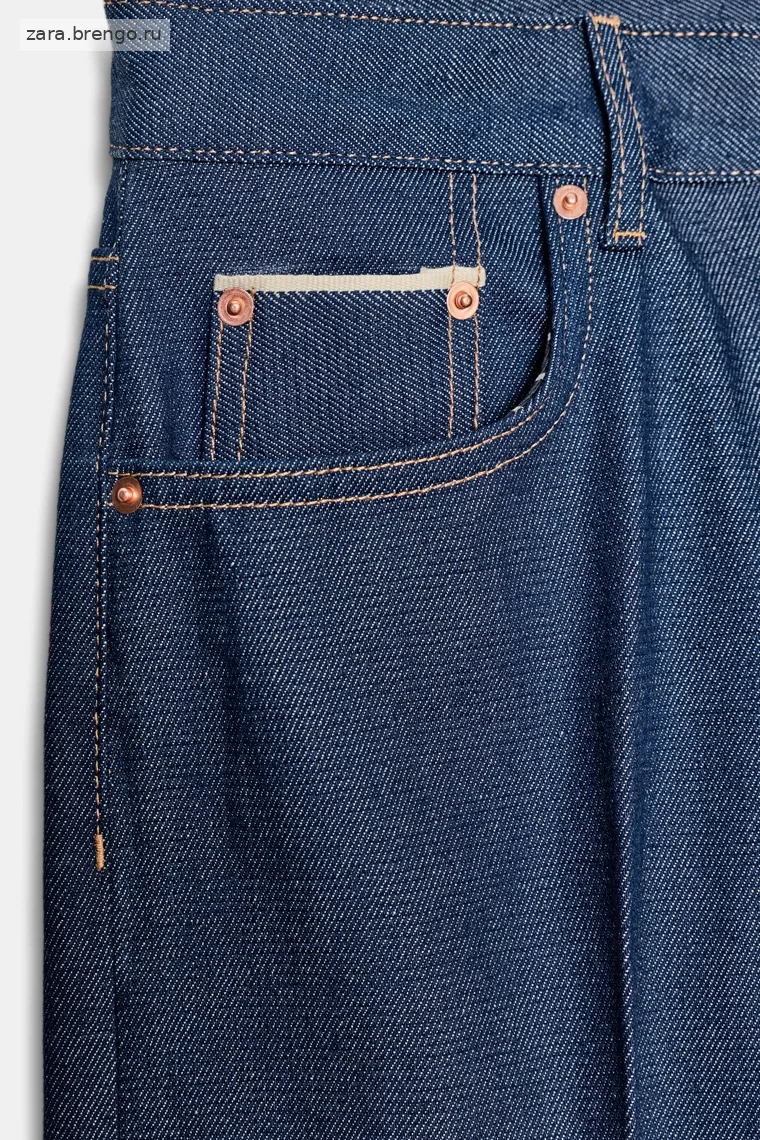 Джинсы с низкой посадкой коллекции zw selvedge