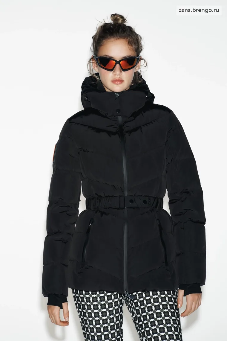 Ветрозащитный остовной пуховик с технологией recco® ski collection