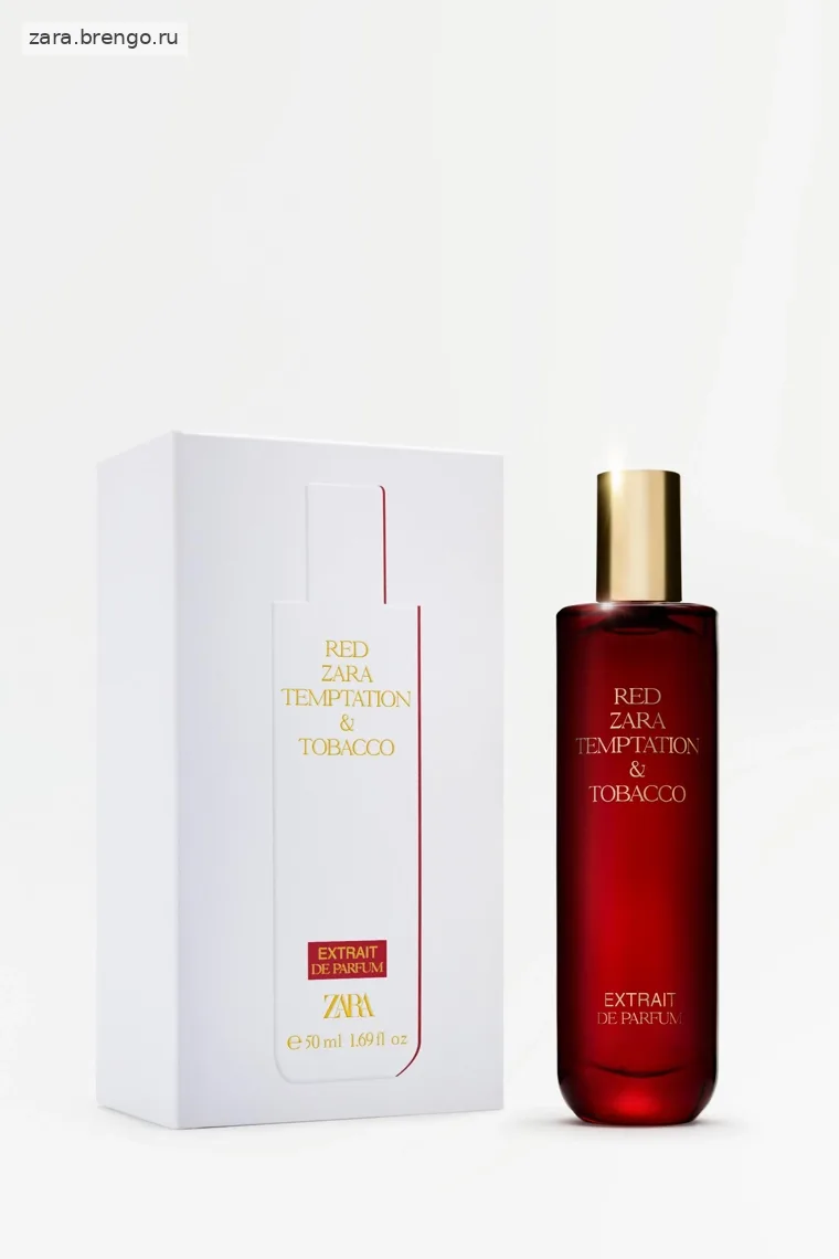 Парфюмерная вода Red Zara Temptation Tobacco 50 мл