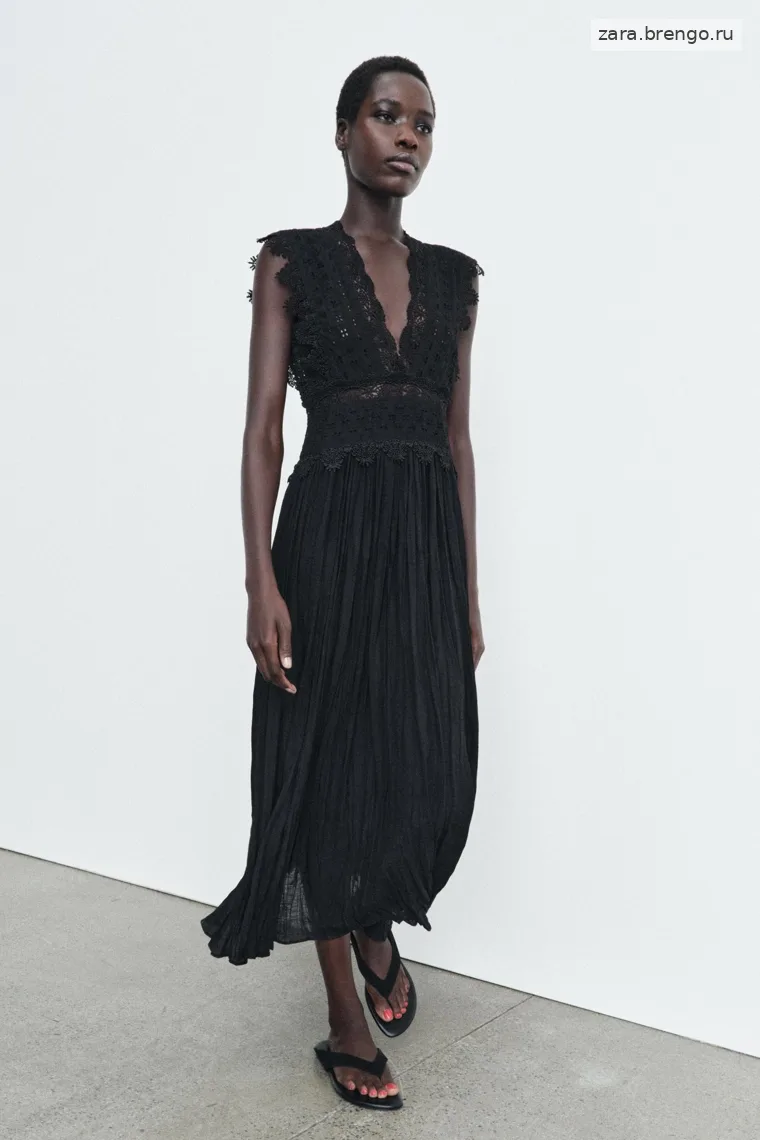 Платье из коллекции zara из кружева