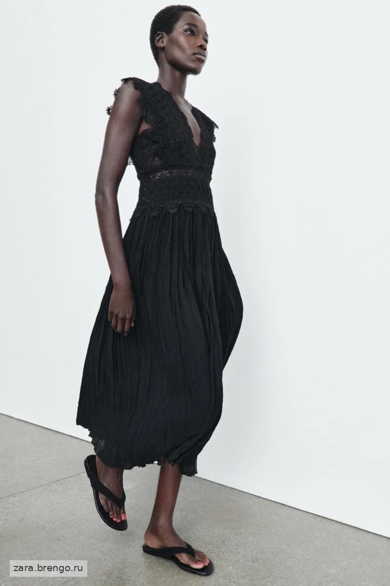 Платье из коллекции zara из кружева