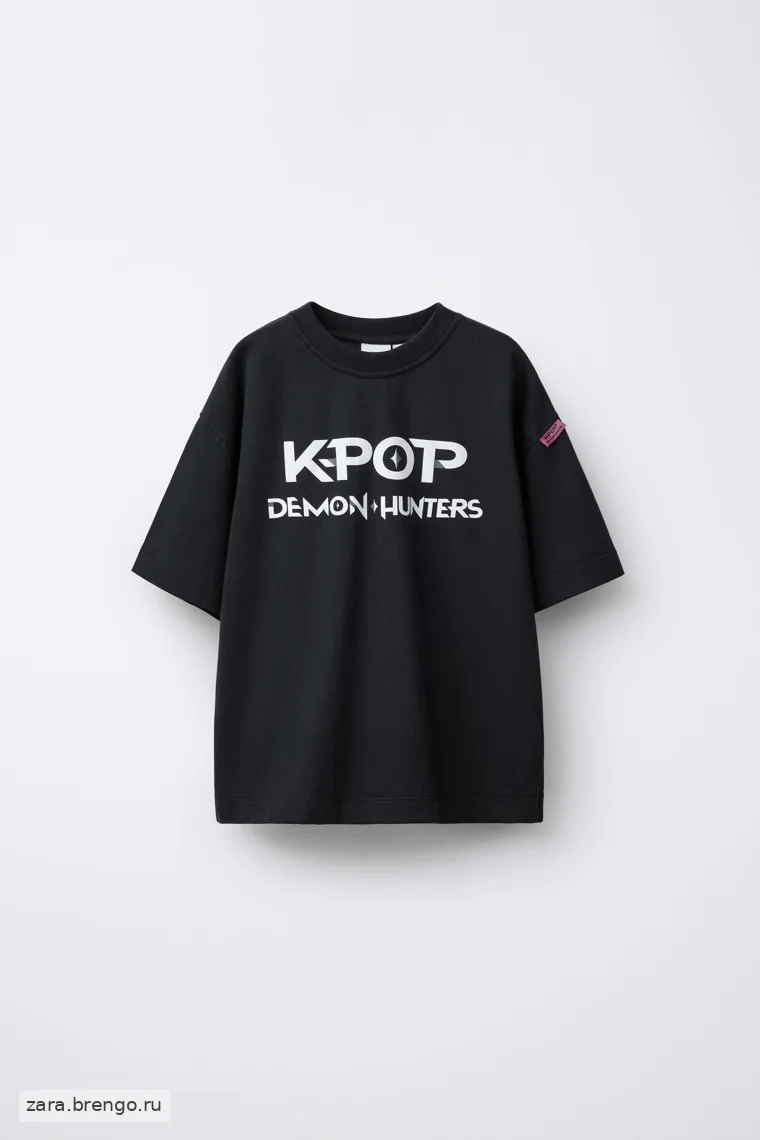 Футболка с принтом «Kpop Demon Hunters» © Netflix