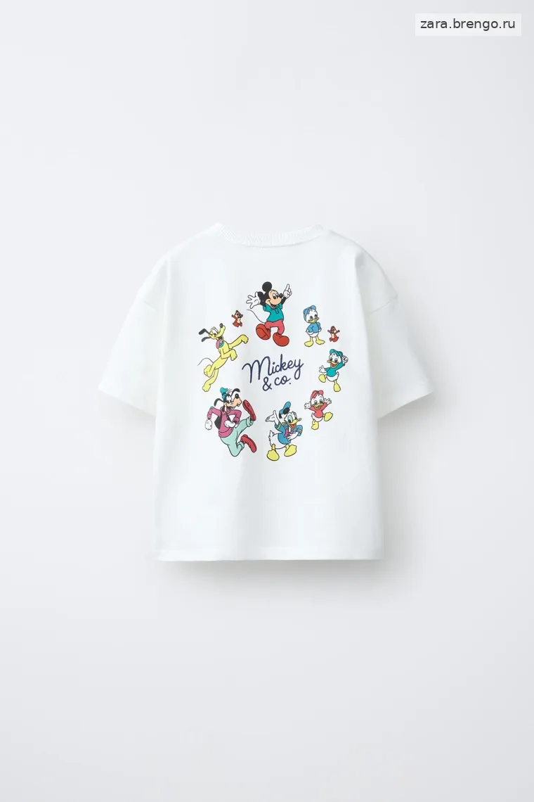 Футболка с принтом mickey mouse и друзья © disney